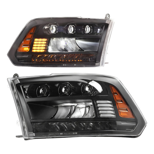 Faros Delanteros Led Ram 1500 2500 3500 2013 A 2018 Ambos Lados