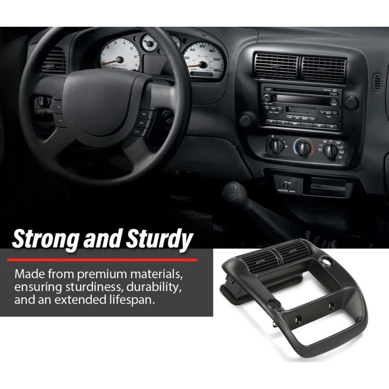 Bisel Central Explore 1997 A 2001 Ford Ranger 1997 A 2006 Negro Derecho