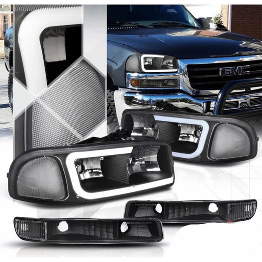 Faros Led Drl GMC Sierra Yukon 1999 a 2007