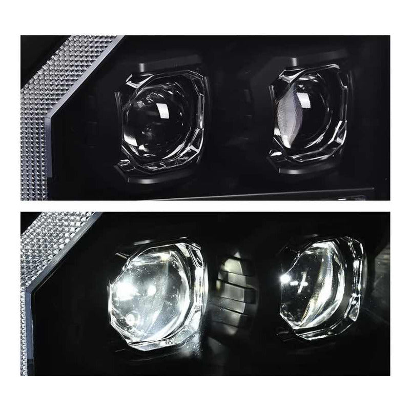 LED Headlights for the GMC Sierra 1500, 2500HD, and 3500HD (2007 to 2013)