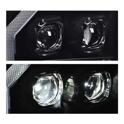 LED Headlights for the GMC Sierra 1500, 2500HD, and 3500HD (2007 to 2013)