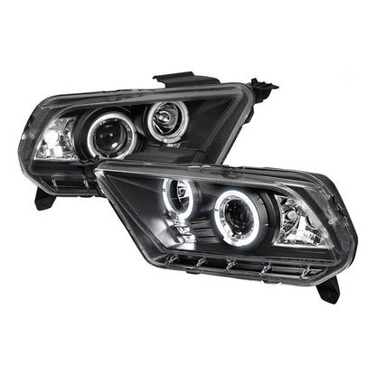 Double Halo Headlights Ford Mustang 2010 to 2014