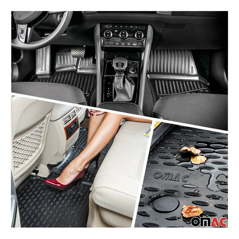 Tapetes Premium Omac Para Toyota Corolla 2014-2019 Tpe Negro