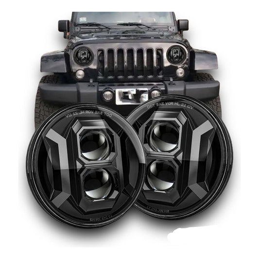 Faros Led Jeep Wrangler Cj Tj Jk 97 98 99 A 2018