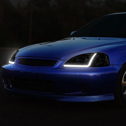 Faros Led Honda Civic Ahumados 1999 2000