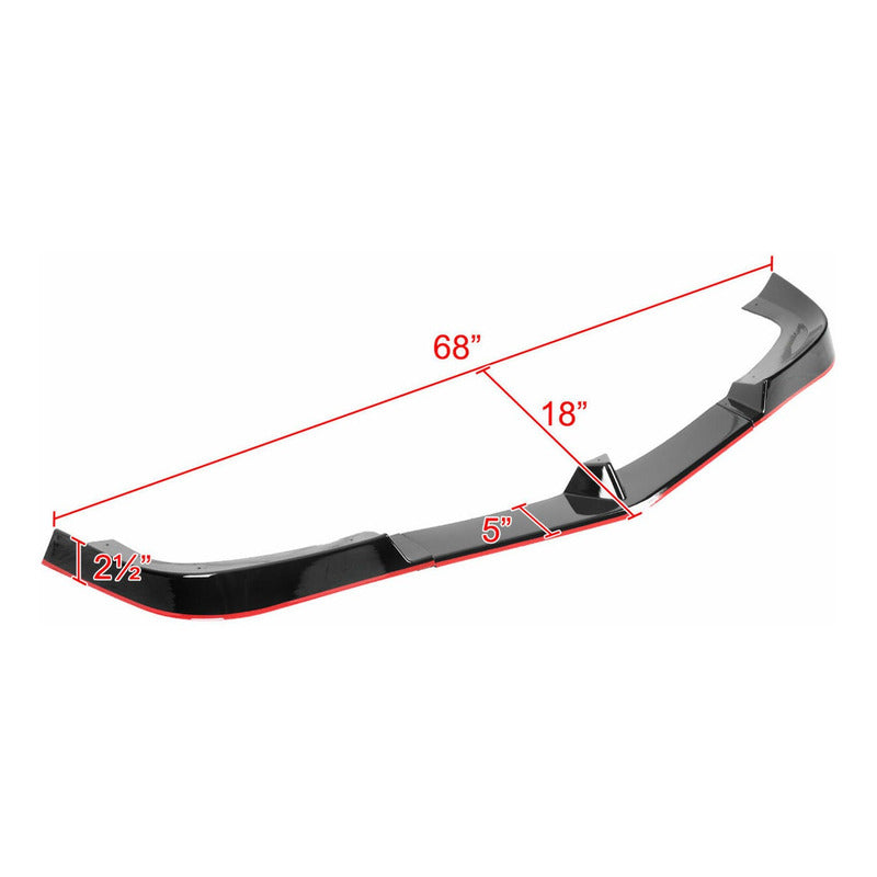 Lip Spoiler Accesorios Mercedes W204 C 2012 2013 2014