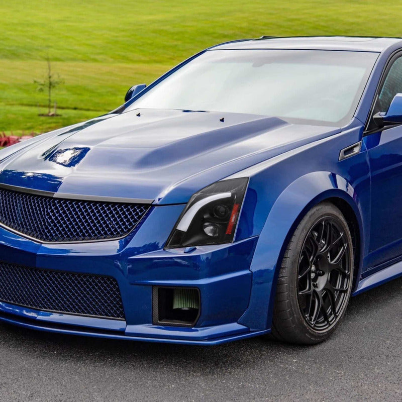 Led Drl Headlights Cadillac CTS 2008 to 2014