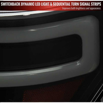 Faros Secuencial Led Ford Lobo F-150 2009 2010 2011 A 2014