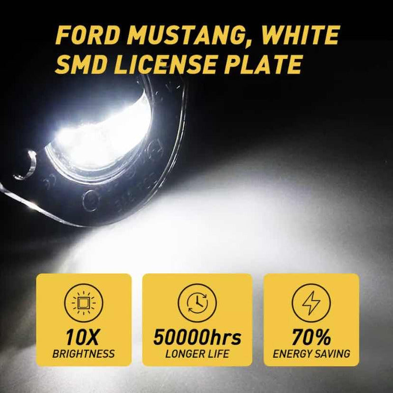 Luz De Placa Led Para Matrícula Ford Mustang 1994 A 2004