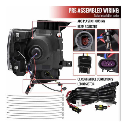 Faros Secuencial Led Ford Lobo F-150 2009 2010 2011 A 2014