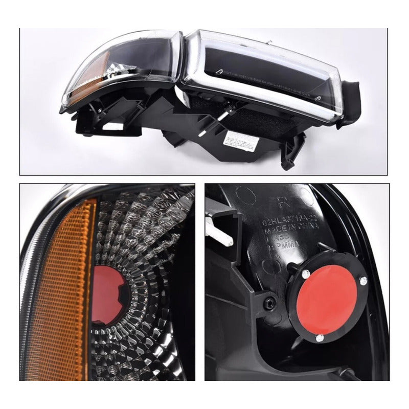 Faros Led Ram 1500 2500 3500 C/daño 1994 1995 1996 A 2002
