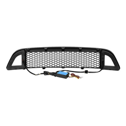 Parrilla Led Drl Señal Mustang Gt 2013 2014 Mate