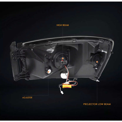 Faros Led Para Dodge Ram 2006 2007 2008 2009