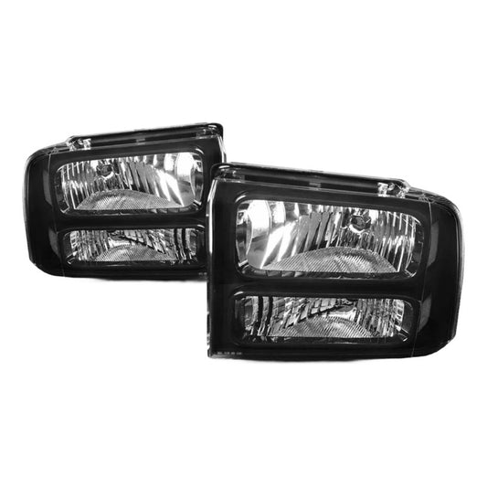 Headlights Ford F-250 F-350 Super Duty 2005 to 2007