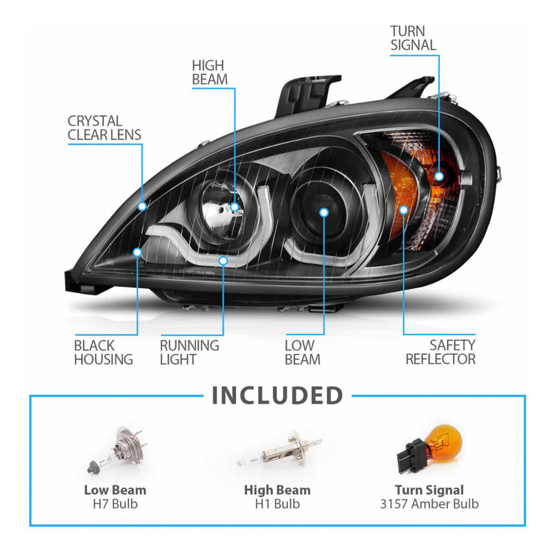 Par De Faros Led Freightliner Columbia 2005 2006 2007 A 2020