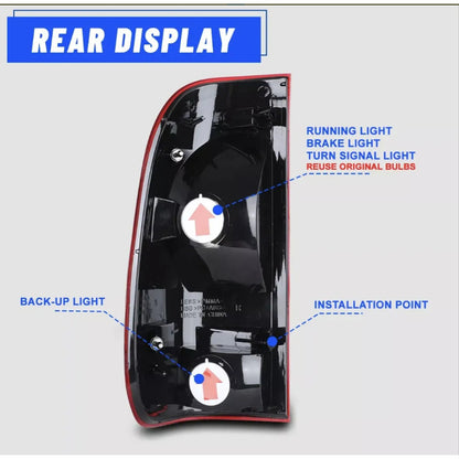 Calavera Lado Izquierdo Ford F-150 250 350 1999 A 2007 Ahumado