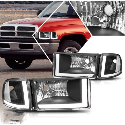 Faros Led Drl Dodge Ram 1500 1994 1995 1996 1997 1998 A 2002