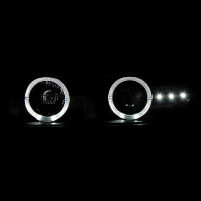 Faros Doble Halo Chevy Silverado Tahoe 1999 2000 2001 A 2006
