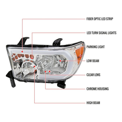 Faros Toyota Tundra 2007 2008 2009 2010 2011 A 2017