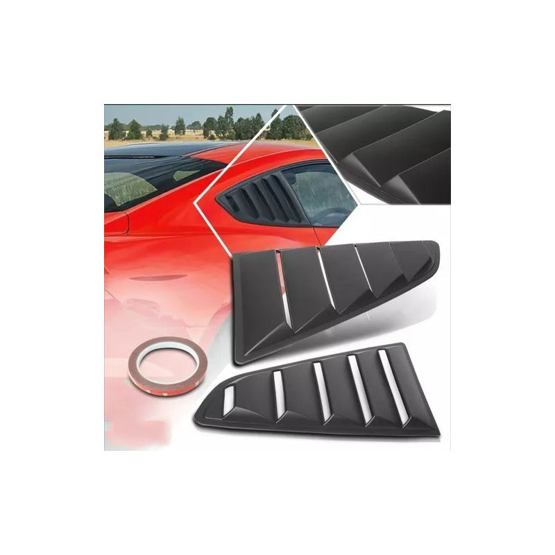 Louvers Rejillas Laterales Mustang 2015 2016 2017 2018