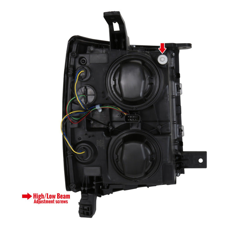 Par De Faros Chevrolet Silverado 1500 2014 2015