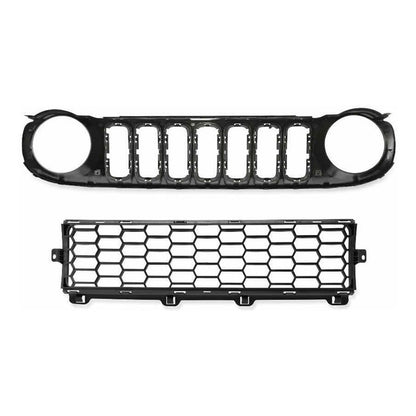 Parrilla Frontal Alta Y Baja Jeep Renegade 2015 2016 A 2018