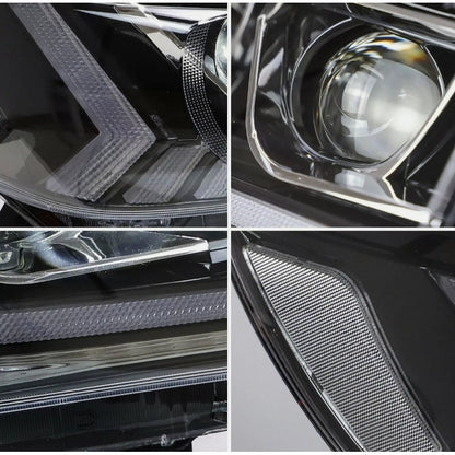 Faros Led Secuencial Toyota Hilux 2015 2016 2017 2018 2019