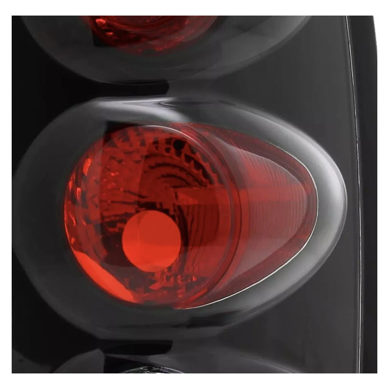 Calaveras Traseras Ram Negro Mate 2002 2003 2004 A 2006 Ambos Lados Transparente