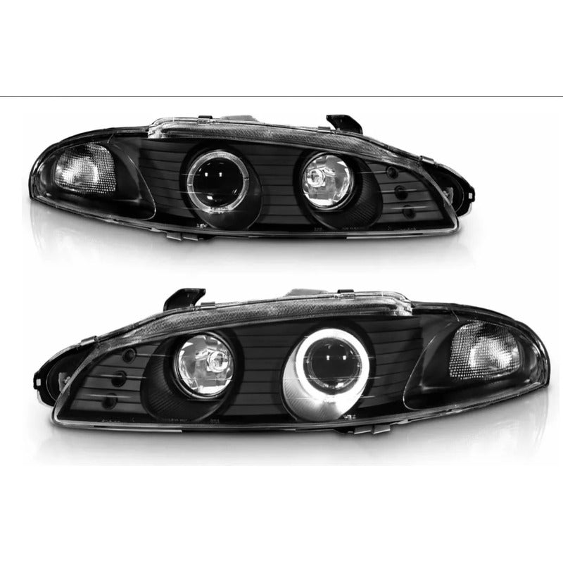 Par Faros Led Halo Mitsubishi Eclipse 1995 1996 Ambos Lados