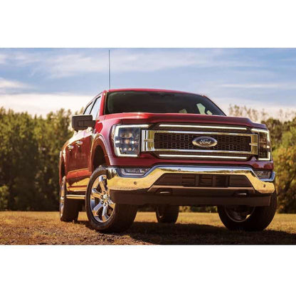 Parrilla Ford F-150 Drl Negro 2021 2022 2023 2024