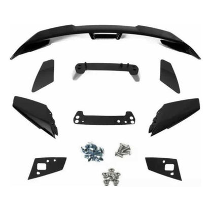 Spoiler Trasero Mustang Gt500 Con Daño 2015 2016 A 2020 Negro