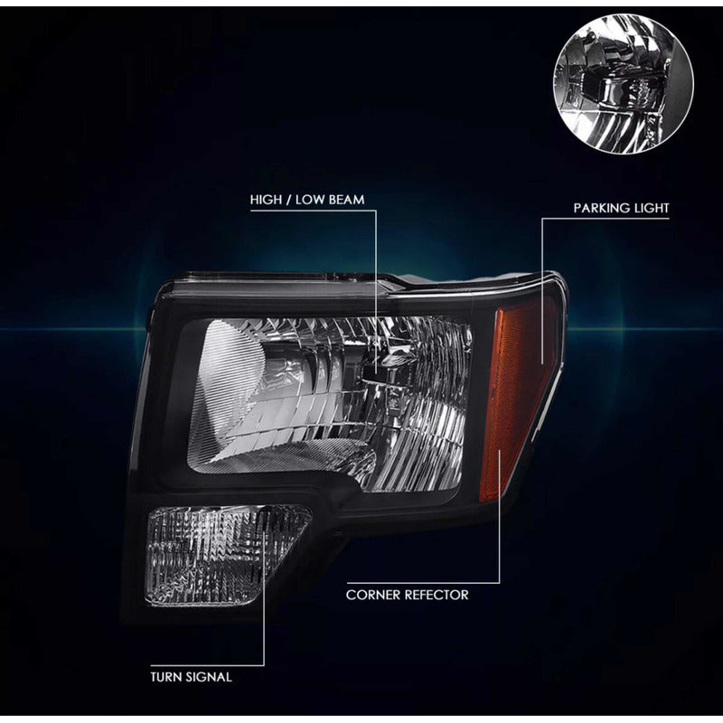 Ford Lobo F-150 headlights 2012 to 2014