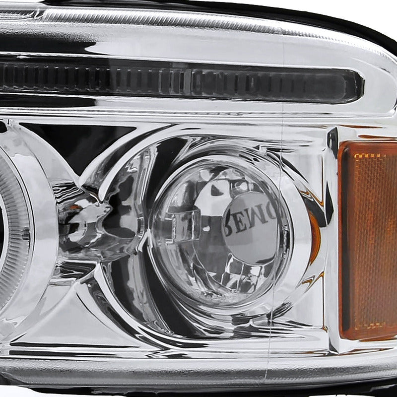 Ram 1500 Dual Halo LED Headlights 1994 to 2001
