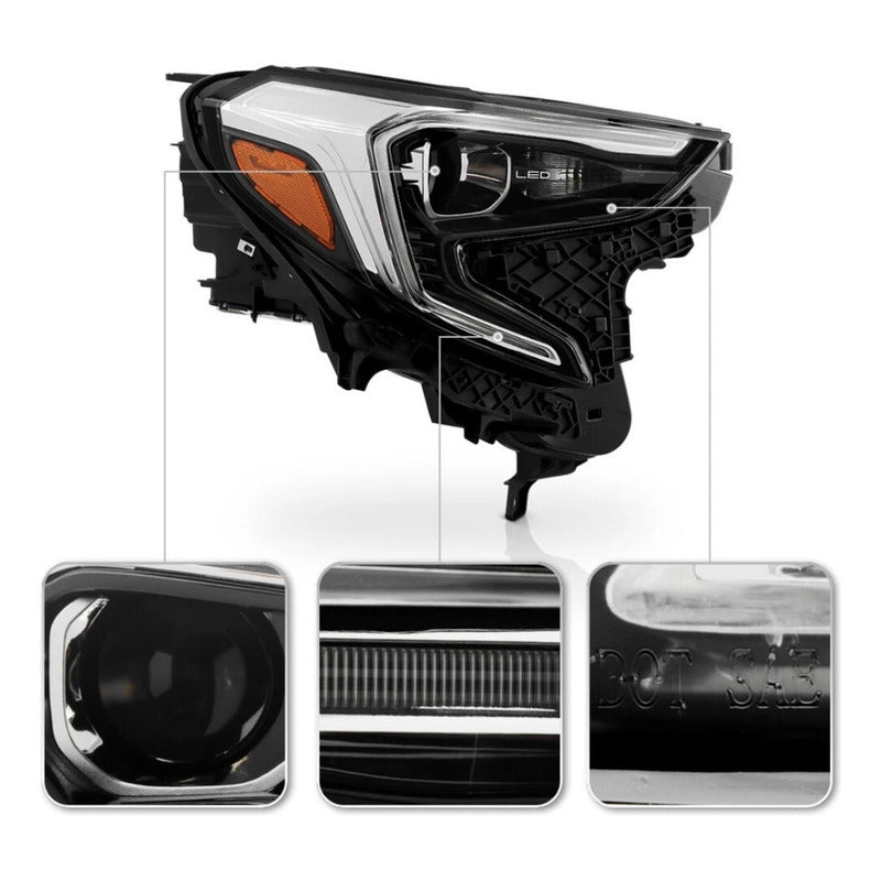 Faro Delantero Led Gmc Terrain Hid/xeron W 2018 A 2021