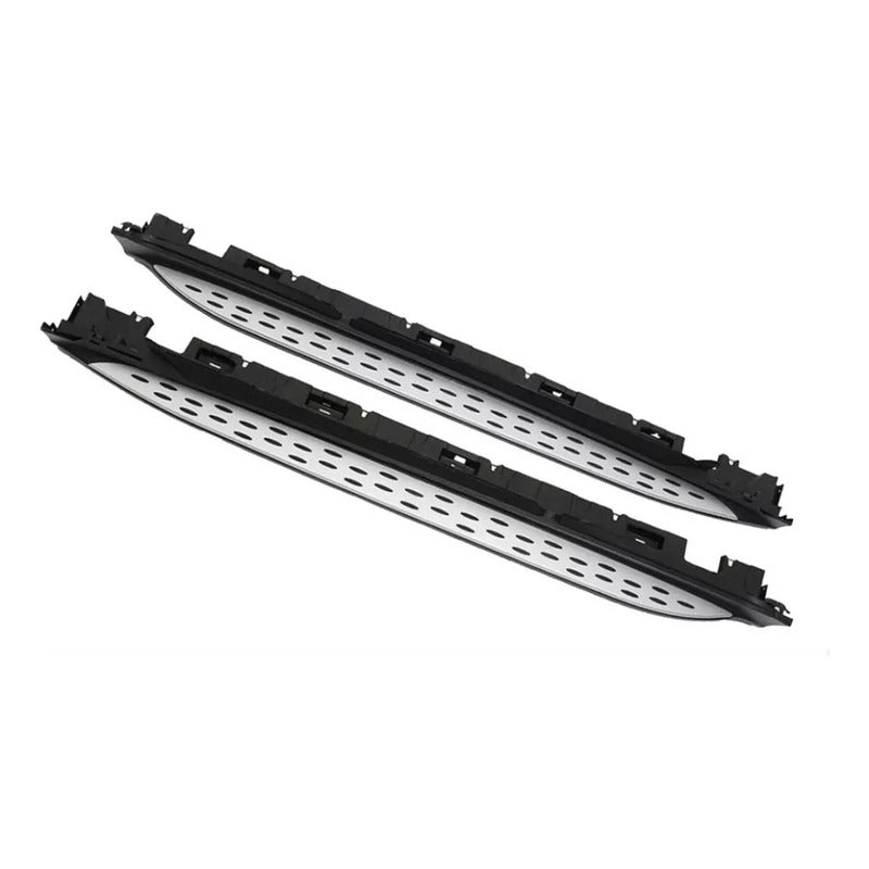 Estribos Glc X253 Mercedes Benz Con Daño 2016 A 2022 Negro-plata