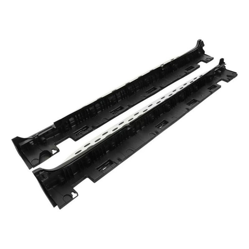 Estribos Glc X253 Mercedes Benz Con Daño 2016 A 2022 Negro-plata