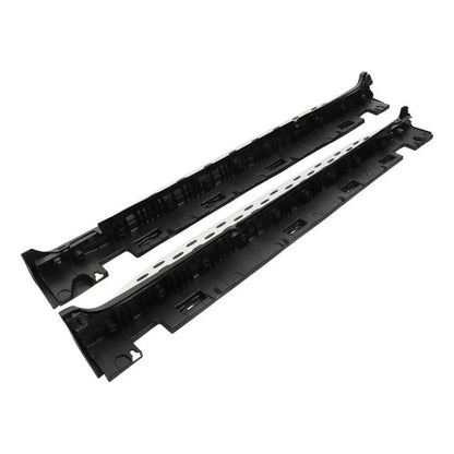 Estribos Glc X253 Mercedes Benz Con Daño 2016 A 2022 Negro-plata