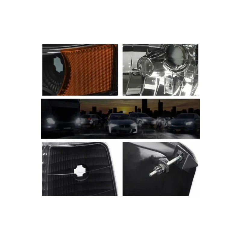 Combo Faros Y Calaveras Ford F-150 F-250 Bronco 1992 A 1996