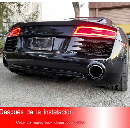 Spoiler Alerón Fibra Carbono Audi R8 2008 2009 2010 A 2015
