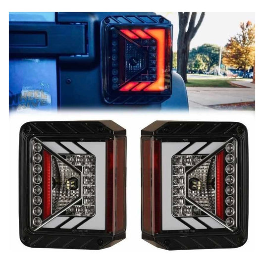Calaveras Led Jeep Wrangler Jk 2007 a 2016