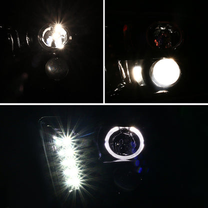 Halo headlights Ford Mustang 2005 to 2009
