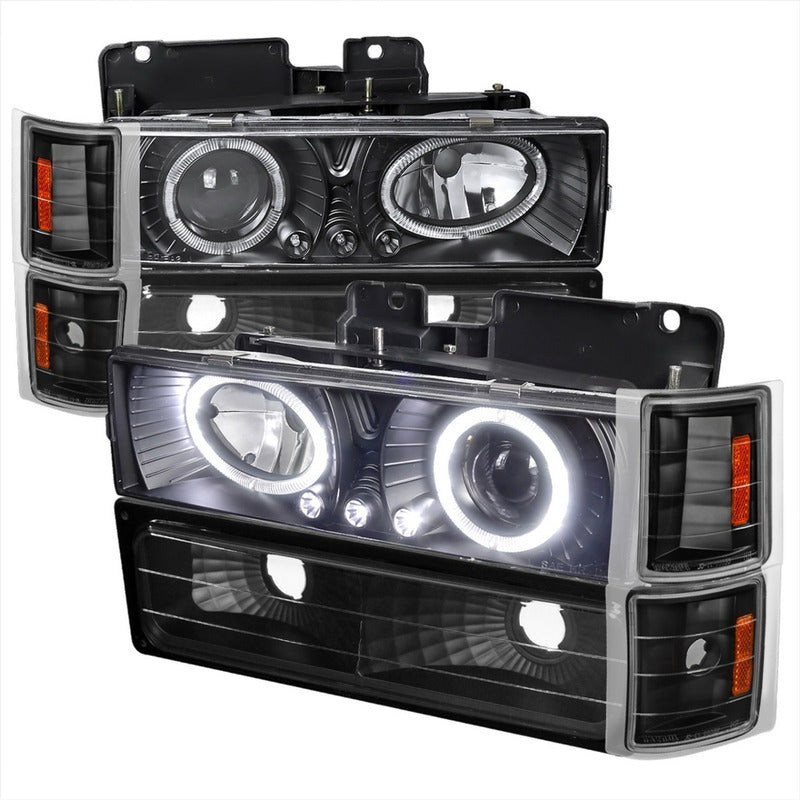 Halo Led Headlights Chevrolet C 1500 2500 1994 to 1998