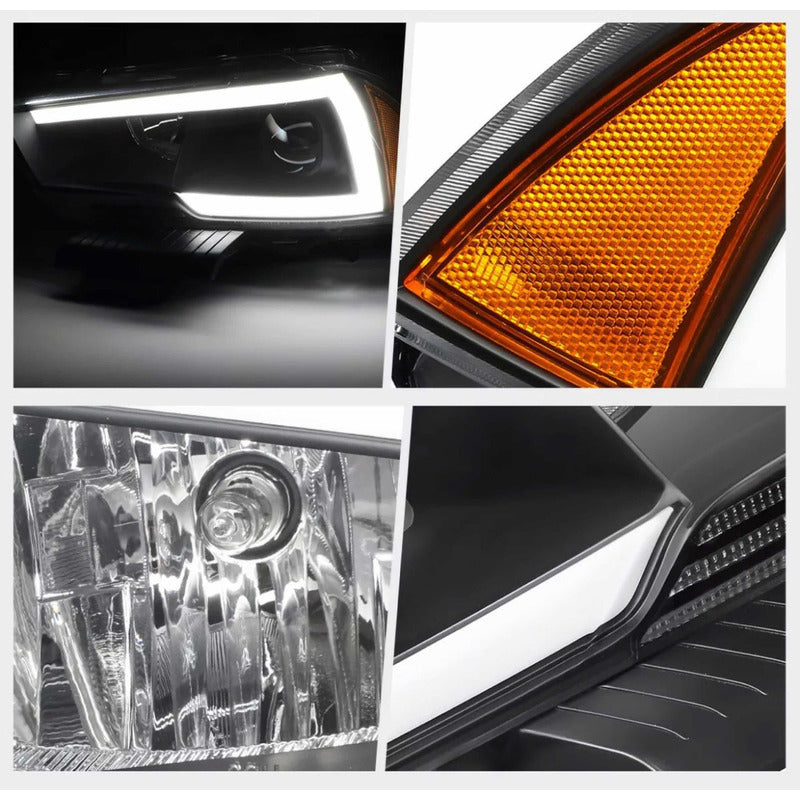 Led Drl Headlights Dodge Charger 2011 to 2014
