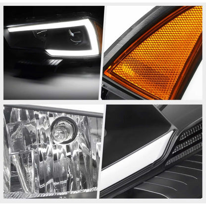 Led Drl Headlights Dodge Charger 2011 to 2014