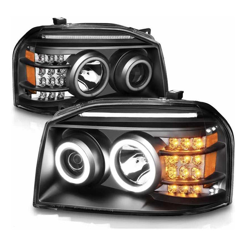 Faros Led Nissan Frontier 2001 a 2004