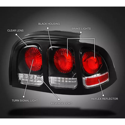 Calaveras Traseras Ford Mustang 1994 a 1998