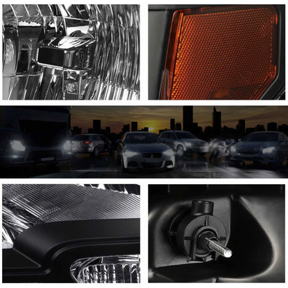 Pair of Headlights for Ford Lobo F-150 2009 2010 2011