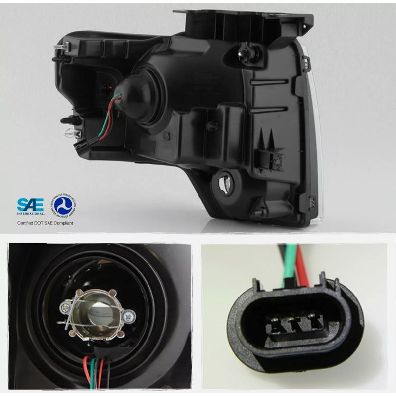 Ford Lobo F-150 Projector Headlights 2009 to 2014