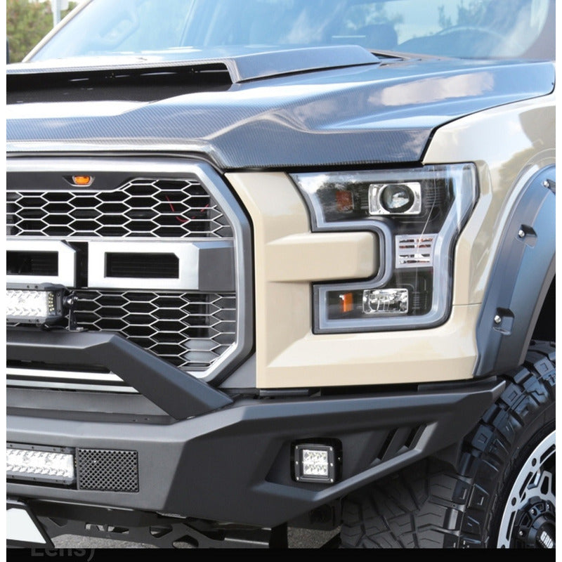 Par De Faros Led Ford Lobo F-150 2015 2016 2017