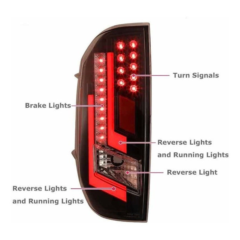 Calaveras Led Toyota Tundra 2014 a 2017